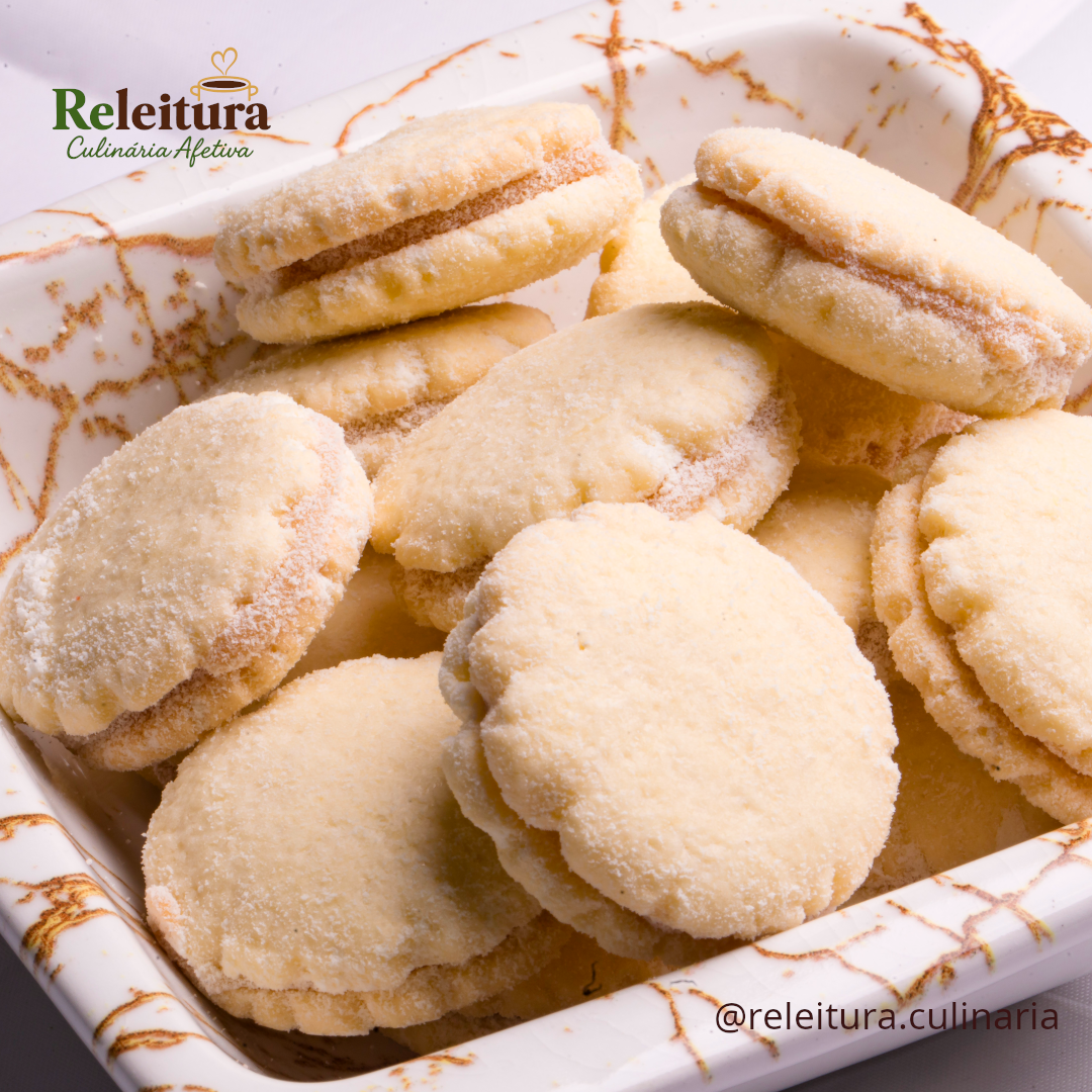 Bolacha Recheada com Doce de Leite